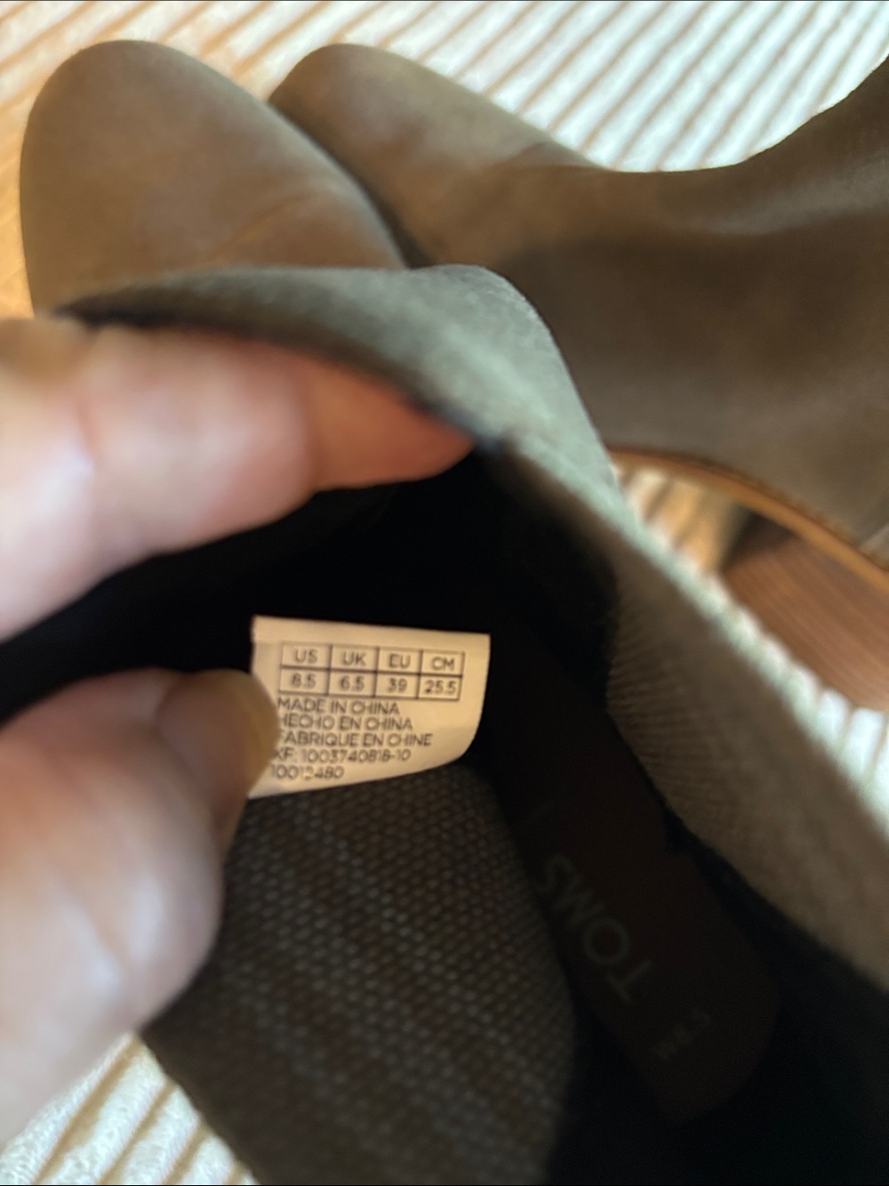 Toms suede bootie - Picture 5 of 8